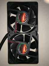 5625Q QUAD COMPRESSOR FRIDGE External Fan Kit SIDE VENT 120MM Fans Heat Extraction WITH TE888 Controller IP67 DUST AND WATERPROOF,