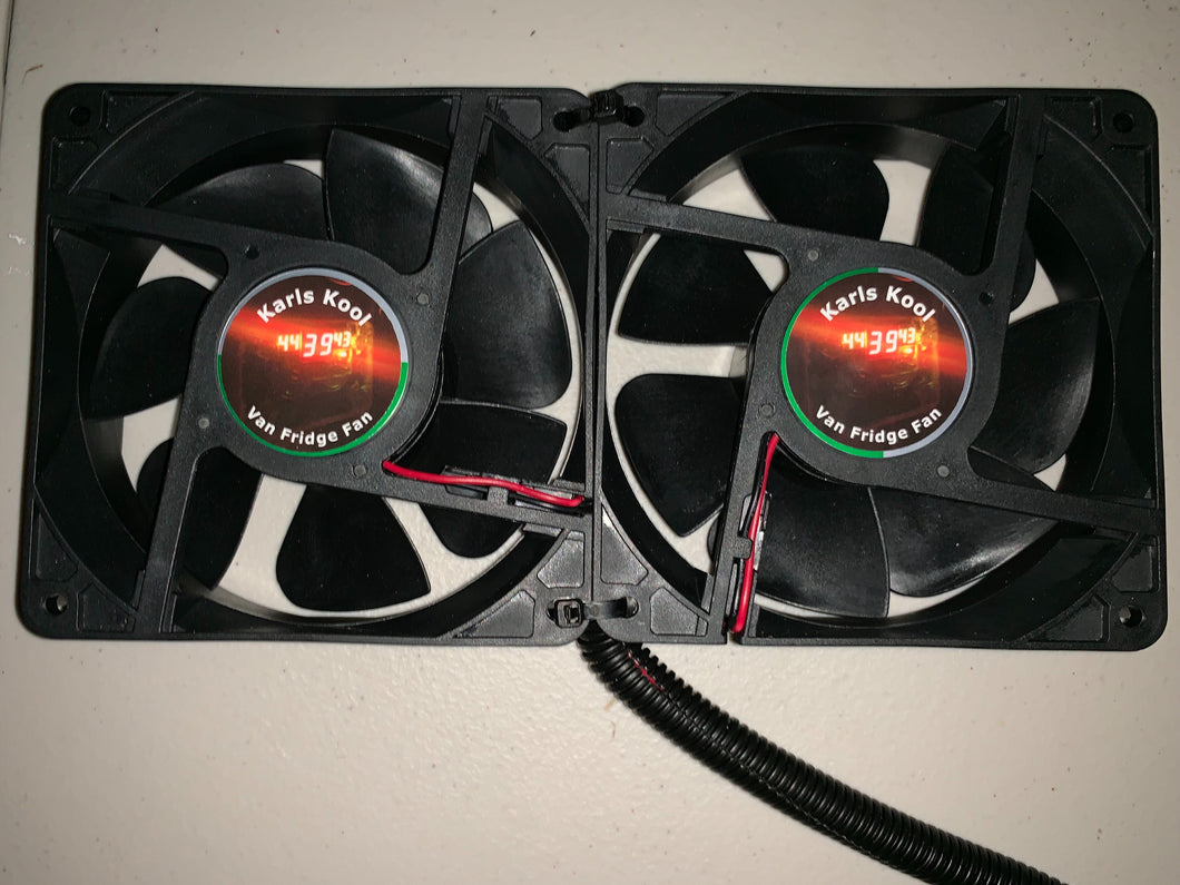 5600F Heavy Duty series Dual 12v   FAN ONLY Heat Extraction IP67 DUST AND WATERPROOF, AUSTRALIAN STOCK