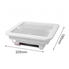 Exhaust Fan White 12V Caravan Side Air Vent Ventilation AUSTRALIAN STOCK