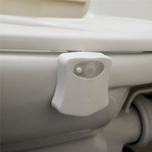 Caravan RV Toilet Seat Night Light Smart Pir Motion Sensor Waterproof