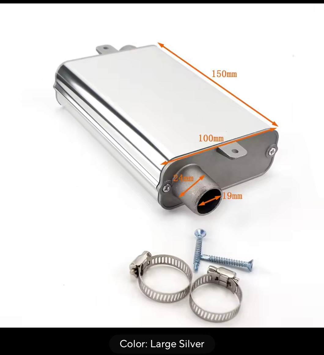 Upgraded Diesel Heater muffler