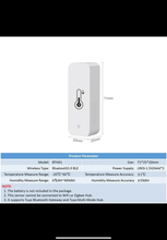 Single Bluetooth monitor of either the fridge or freezer.