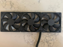 2500TC  TRIPLE FANS COMPLETE KIT  120MM X 360MM With TE888 Controller for top mounted COMPRESSOR FRIDGES AND INTERNAL FAN KIT