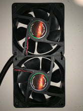 5600 QUAD FRIDGE External HEAVY DUTY Fan Kit SIDE VENT 120MM Fans Heat Extractions WITH TE888 Controller AND Fittings