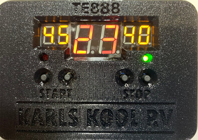 TE888 Controller WITHOUT Fans AUSTRALIAN MADE, AUSTRALIAN STOCK