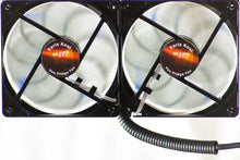 2500 Series QUAD COMPRESSOR FRIDGE External HEAVY DUTY Fan Kit SIDE VENT 120MM Fans Heat Extraction WITH TE888 Controller