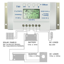 MPPT REG. Solar Regulator Charge Controller   30A 40A 12V/24V AUSTRALIAN STOCK