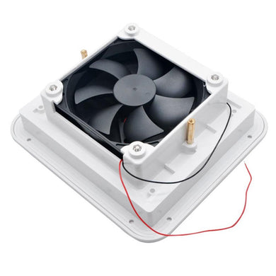Exhaust Fan White 12V Caravan Side Air Vent Ventilation AUSTRALIAN STOCK