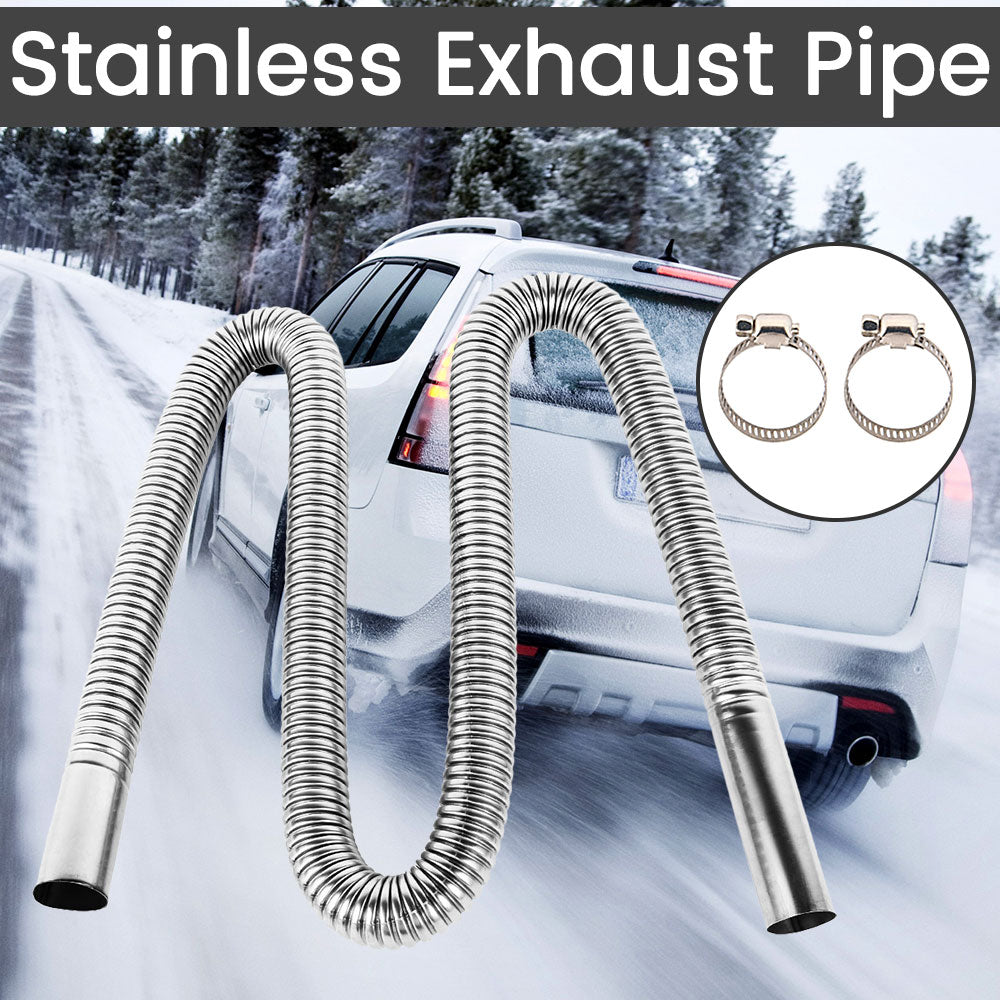 CABERRE 200cm Car Stainless Steel Exhaust Pipe For Parking Air Diesel Heater  US